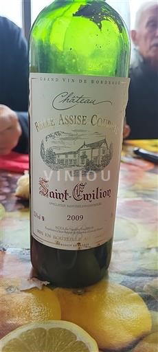 Bordeaux Saint-Émilion Château Belle Assise Coureau 2009