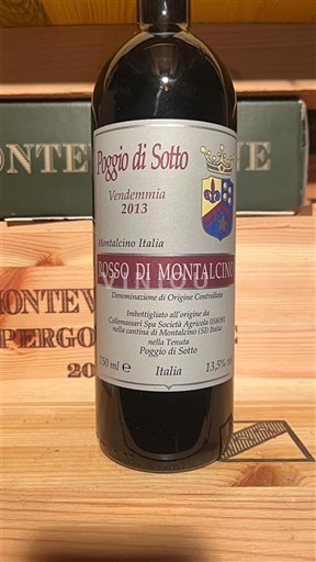 Toscana Rosso de Montalcino Poggio di Sotto 2013
