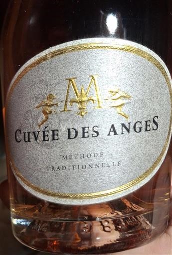 Mousserende wijnen Rosé brut Cuvée des Anges Maison Monmousseau Non millésimé Frankrijk Loirevallei Crémant de Loire AOC