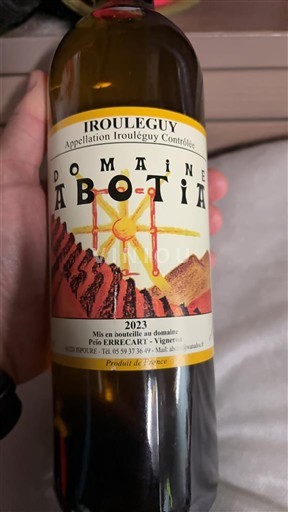 Southwest Irouléguy Domaine Abotia 2023