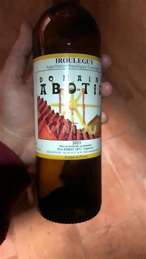 Sud-Ouest Irouléguy Domaine Abotia 2023