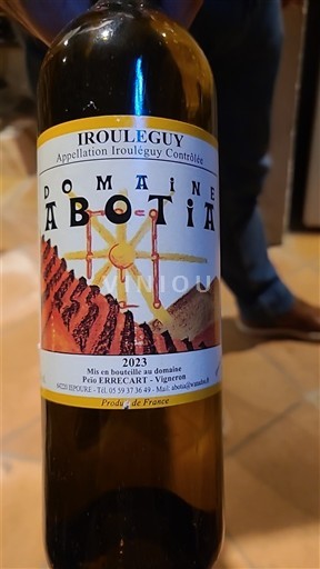Jugperëndim Irouléguy Domaine Abotia 2023