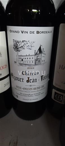 Bordeaux Saint-Émilion Grand Cru Grand Cru Château Magout Jean-Voisin 2022