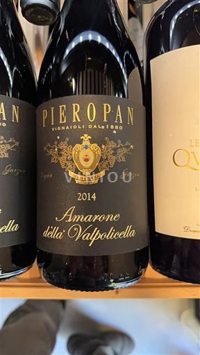 Vinos Rouge sec Pieropan 2014 Italia Véneto Amarone della Valpolicella DOCG