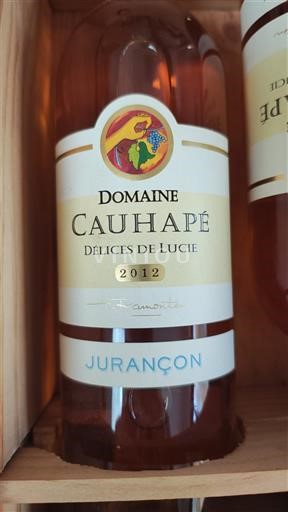 Jugozahod Jurançon Domaine Cauhapé Délices de Lucie 2012