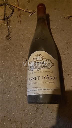 Loiretal Cabernet d’Anjou Domaine La Haute Longue 1989