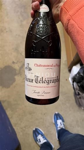 Vale do Ródano Châteauneuf-du-Pape Domaine Vieux Télégraphe 2020