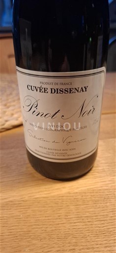 Linguadoca e Rossiglione Paese d'Oc Cuvée Dissenay Pinot Noir 2023