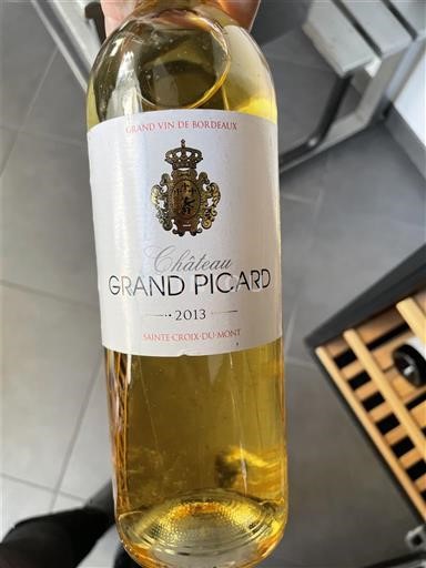 Bordeaux Sainte-Croix-Du-Mont Château Grand Picard 2013