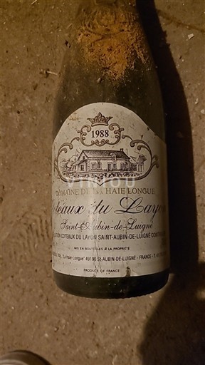Valle del Loira No especificado Saint Aubin de Luigné 1988