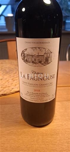 Bordeaux Saint-Émilion Grand Cru Grand Cru Château La Fagnouse 2018