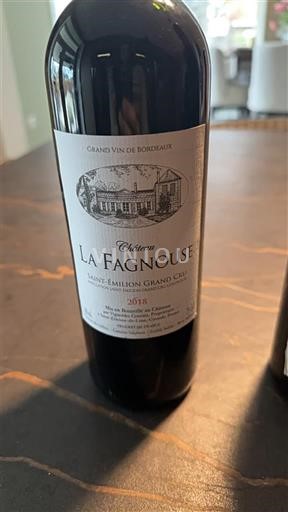 Bordo Сент-Емилион Гранд Кру Grand Cru Château La Fagnouse 2018