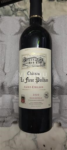 Bordeaux Saint-Émilion Château La Fleur Peilhan 2020