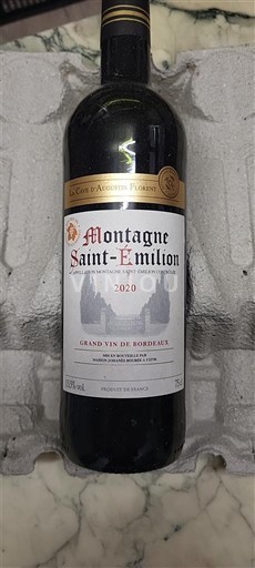 Burdeos Montagne-Saint-Émilion Cave Augustin Florent 2020