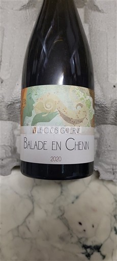Loiredalen Anjou Le Clos Galerne Balade en Chenin 2020