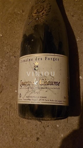 Thung lũng sông Loire Quarts de Chaume Domaine Des Forges 1997