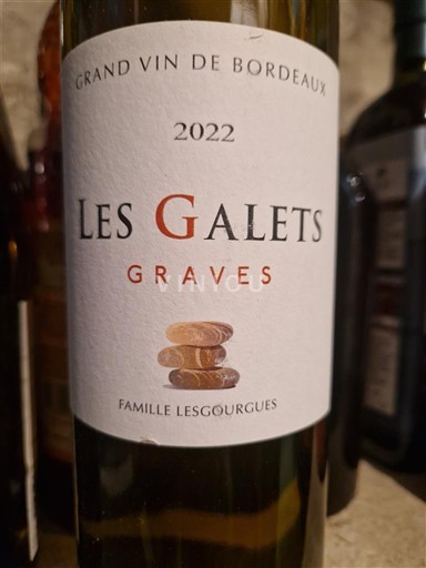 Bordeaux Graves Famille Lesgourgues Les Galets 2022