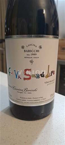 Piemonte Cascina Baricchi Ça va sans dire 2014