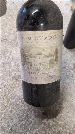Bordeaux Château La Gorce 2003