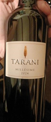 Sud-Ouest Comté tolosan Tarani Millésime 2024