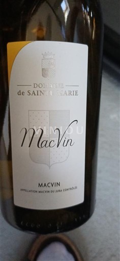 Jura Macvin-du-jura Domaine Saint-Pierre MacVin Non Millésimé