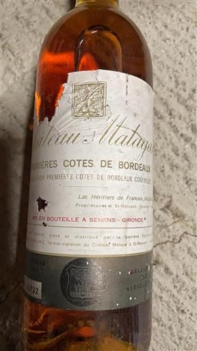 Bordeaux Premières-côtes-de-bordeaux Château Matayac 1985