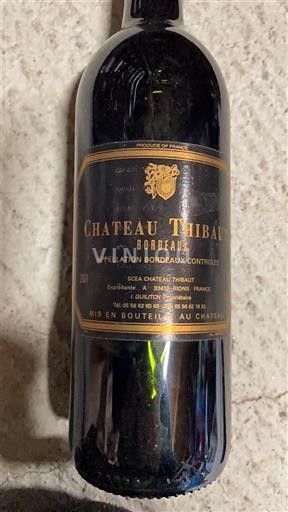 Bordéus Château Thibaut 2001