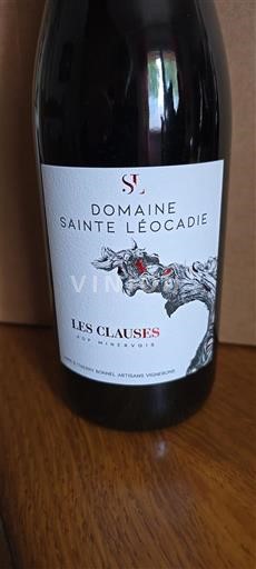 Langvedok Minervois Domaine Sainte Léocadie Les Clauses 2024
