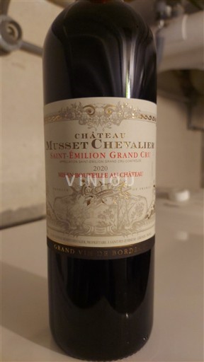 Bordeaux Saint-Émilion Grand Cru Château Musset Chevalier 2020