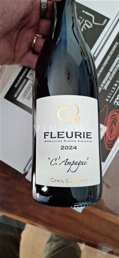 Beaujolais Fleurie Cyril Conquete C' Ampagne 2024