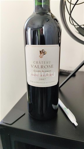 Bordeaux Saint-Estèphe Château Valrose Alinon 2007