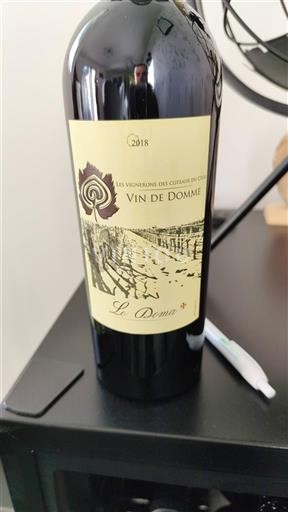 Jihozápad Nespecifikováno Les Vignerons des Coteaux du Céou La Dome 2018