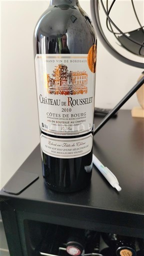 Burdeos Côtes-de-bourg Château Rousselet 2010