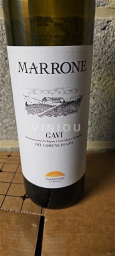 Wijnen Blanc sec Del Comune di Gavi Marrone 2023 Italië Piëmont Gavi DOCG