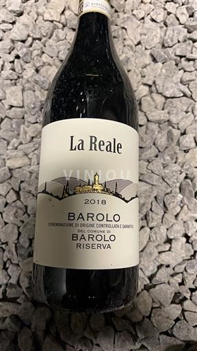 Piamonte Barolo La Reale Riserva 2018