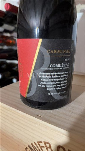 Languedoc Corbières Château Borde Rouge Carminal 2020