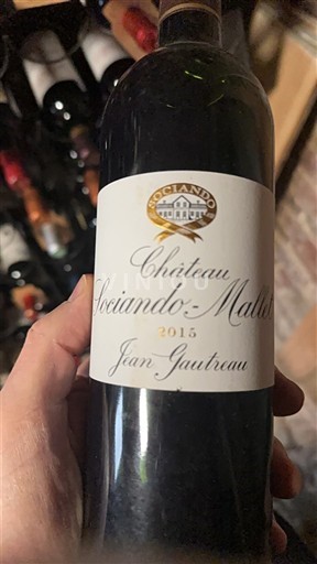 Bordeaux Haut-Médoc Château Sociando-Mallet 2015