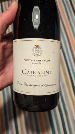 Рона долина Cairanne François-Xavier Nicolas Entre Restanques et Garrigues 2022