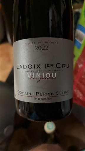 Bourgogne Ladoix Premier Cru Domaine Perrin Céline Les Gréchons 2022