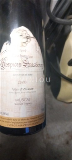 Alsacia Hospices de Strasbourg Muscat Vieilles Vignes 2000