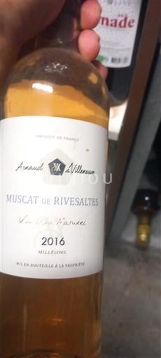 Roussillon Muscat de Rivesaltes Arnaud de Villeneuve 2016