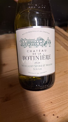 Loirevallei Muscadet-Sèvre-et-Maine Château La Botinière 2020