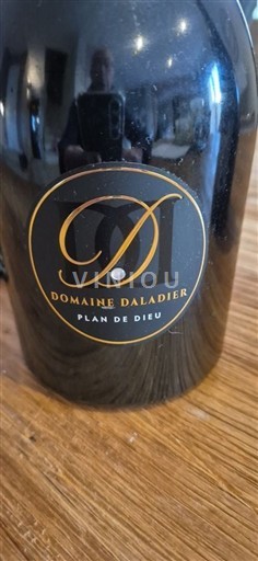 Thung lũng Rhône Côtes-du-rhône-villages Domaine Daladier Perle d'Osiris Plan de Dieu 2018