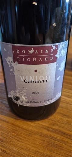 Vallée du Rhône Cairanne Domaine Richaud 2020