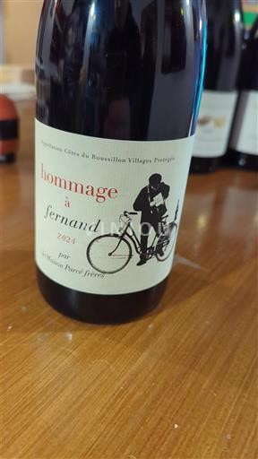 Roussillon Côtes du Roussillon Villages Domaine Parcé Frères Hommage à Fernand 2024