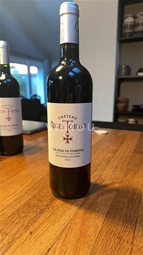 Burdeos Lalande-de-Pomerol Château Régès Tortes 2021
