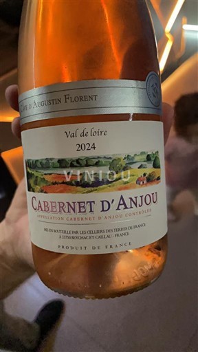 Thung lũng sông Loire Cabernet-d'Anjou Cave Augustin Florent 2024