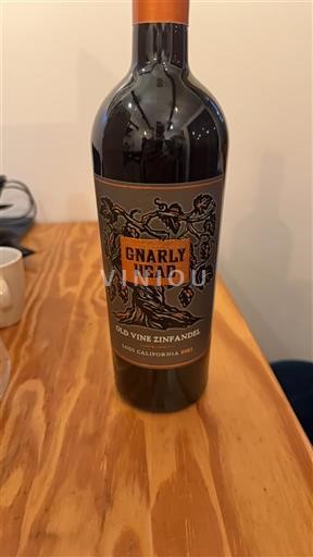 Wijnen Rouge sec Old Vine Zinfandel Gnarly Head 2021 VS Californische AVA's Lodi AVA