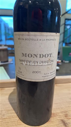 Bordeaux Saint-Émilion Grand Cru Grand Cru Mondot 2001