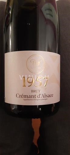Alsace Crémant d'Alsace Pfaff 1957 2024